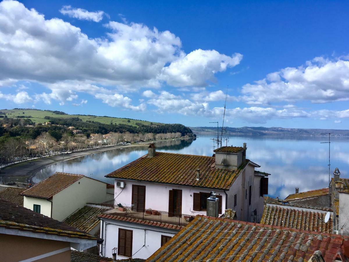 La Dimora Di Checchino Panzió Anguillara Sabazia Kültér fotó